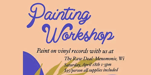 \ud83c\udfa8 Vinyl Record Painting \ud83c\udfa8 