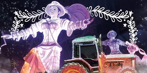 \ud83c\udf1f PARADE LUMINEUSE + d\u00e9fil\u00e9 de chars par les Jeunes Agriculteurs \ud83c\udf1f \ud83c\udf1f