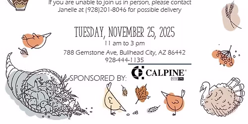 Thanksgiving Feast for Veterans