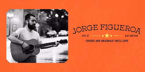 Jorge Figueroa live @ Kat & Kin Coffee Roasters