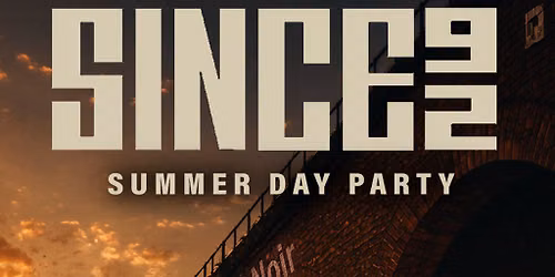 SINCE92: Summer Day Party