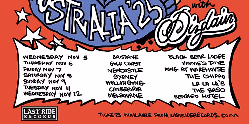 COMBUST (USA) Australian Tour w\/ Dizdain - Melbourne