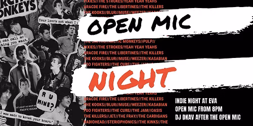 Open Mic Night at Eva