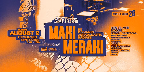 Maxi Meraki (BE) | Winter Series pres. by Thick as Thieves