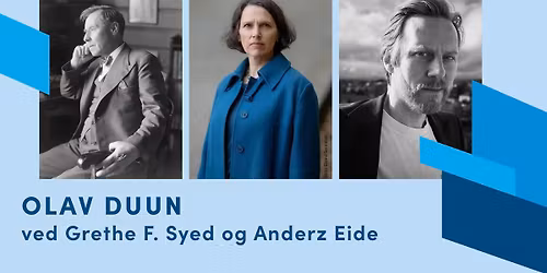 Olav Duun ved Grethe Fatima Sy\u00e9d og Anderz Eide