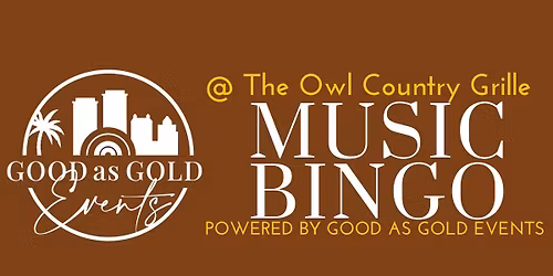 MUSIC BINGO at The Owl Country Grille