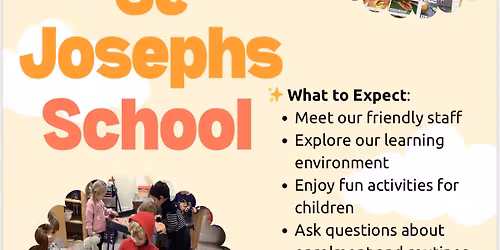 St Joseph's nursery open evening