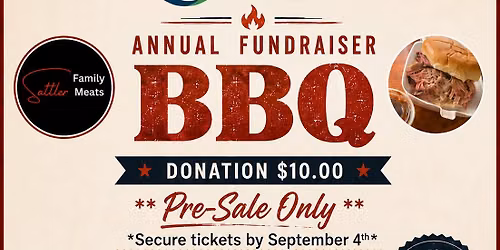 TICKETS ON SALE NOW (Pre-Sale Only) for the HOPE Services Foundation Annual BBQ Fundraiser