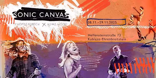Vernissage zur Ausstellung SONIC CANVAS | Thomas Rabsch & Nikka Wood mit DJ Ghost