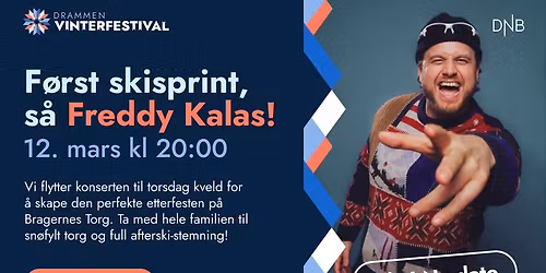 Afterski-konsert med Freddy Kalas 
