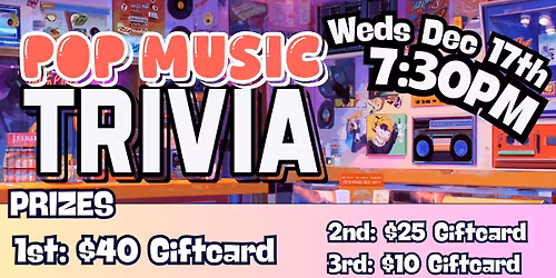 90s POP Music Trivia