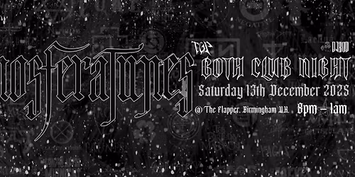 NOSFERATUNES: GOTH CLUB NIGHT 