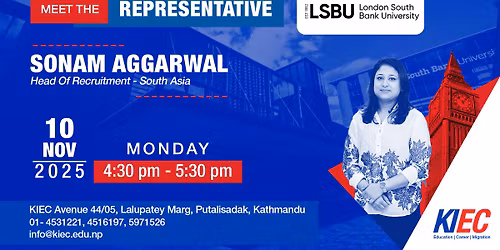 \ud83c\udf0d LSBU Comes to KIEC! Unlock Your Study Opportunities in the UK