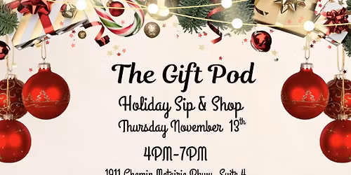 Holiday Sip & Shop