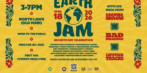 Earth Jam Festival\ud83c\udf39\ud83c\udf0d April 2026