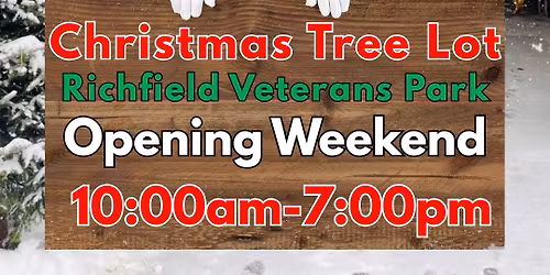 \ud83c\udf84Christmas Trees Opening Weekend!\ud83c\udf84