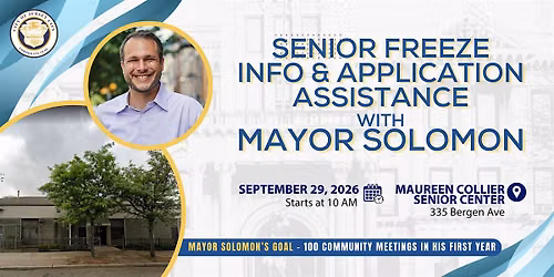 Senior Freeze Information & Application Assistance