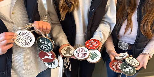 Sip & Paint Christmas Ornaments at Kalala Winery West Kelowna