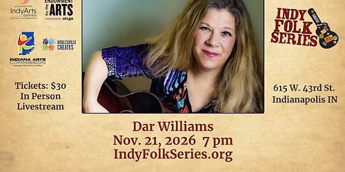 Dar Williams at the Indy Folk Series