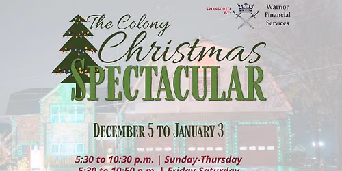 The Colony Christmas Spectacular