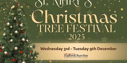 St. Mary's Christmas Tree Festival 2025!