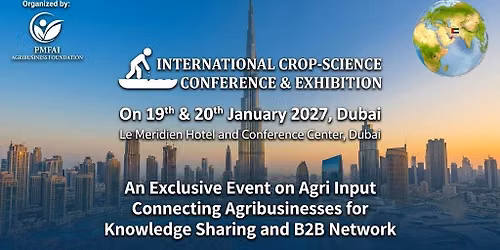 International Crop-Science Conference & Exhibition (ICSCE) 2027