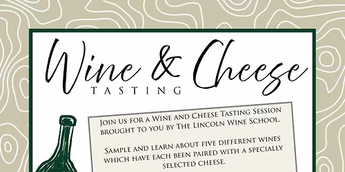 Wine & Cheese Tasting