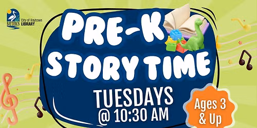 Pre-K Story Time