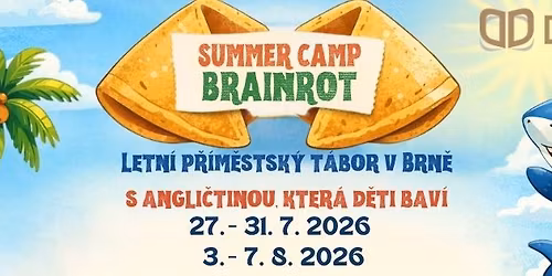 Letn\u00ed p\u0159\u00edm\u011bstsk\u00fd t\u00e1bor Brainrot - \u010dervenec 2026