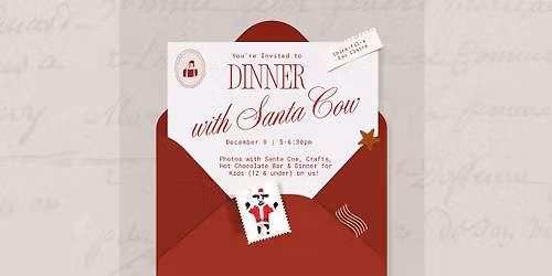 Dinner with Santa Cow 