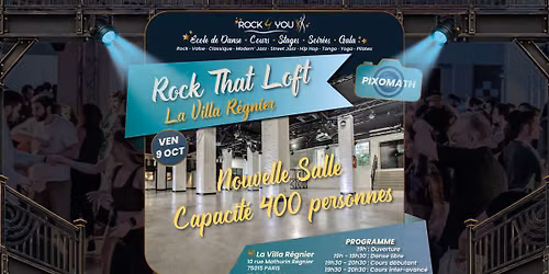 Rock That Loft n\u00b01 - Cours et Soir\u00e9e Rock 4 Temps par Rock 4 You