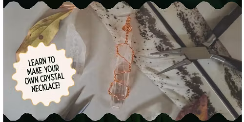 Wire Wrapped Necklace Class with Modern Flower Creations