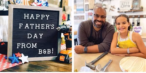 Father's Day Time Crunch Workshop with Dad *Kid Friendly*