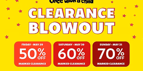 CLEARANCE BLOWOUT: Get 50-70% OFF on clearance