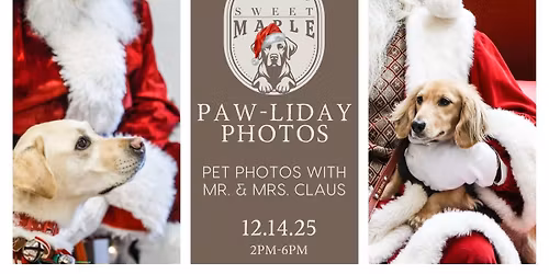 PAW-LIDAY Photos with Santa! \ud83d\udc3e