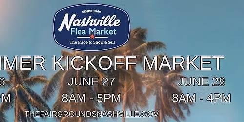 Nashville Flea Market - June 2026