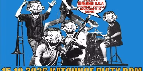 DEAD BOB (ex NoMeansNo) - Katowice - Pi\u0105ty Dom 15.10.2026