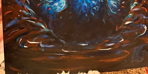 Odile; the Black Swan -  Paint and Pudding at the Dun Cow, Bardwell