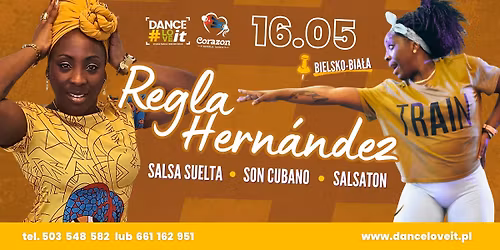 Majowe warsztaty SOLO z Regl\u0105 \ud83d\udd25 - 16 maja || DANCE#LOVEit & Corazon