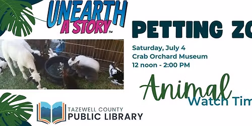 Petting Zoo @ Crab Orchard Museum