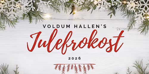 Julefrokost i Voldum Hallen 2026