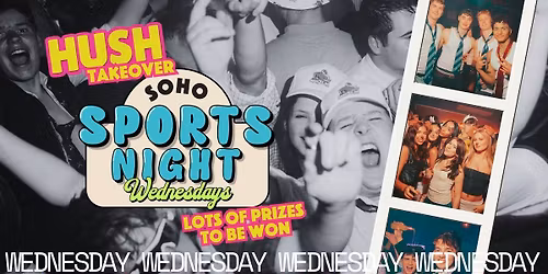 Your Official Soho Sports Night | Wednesday 4th March | Soho Rooms Newcastle