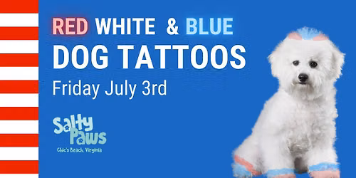Patriotic USA Dog Tattoos