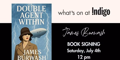 James Burwash Book Signing
