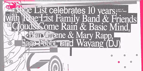 Tone List celebrates 10 years