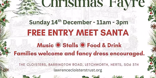 The Cloisters Christmas Fayre
