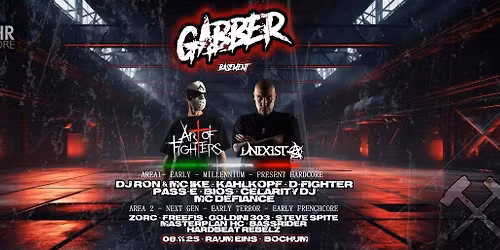 GABBER BASEMENT \ud83d\udd25 with ART OF FIGHTERS & UNEXIST