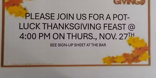 Member Thanksgiving Dinner