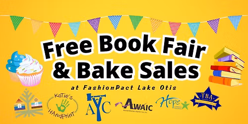 Free Book Fair & Bake Sale