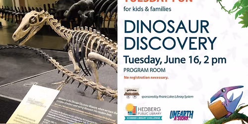 Tuesday Fun: Dinosaur Discovery (kids & families)